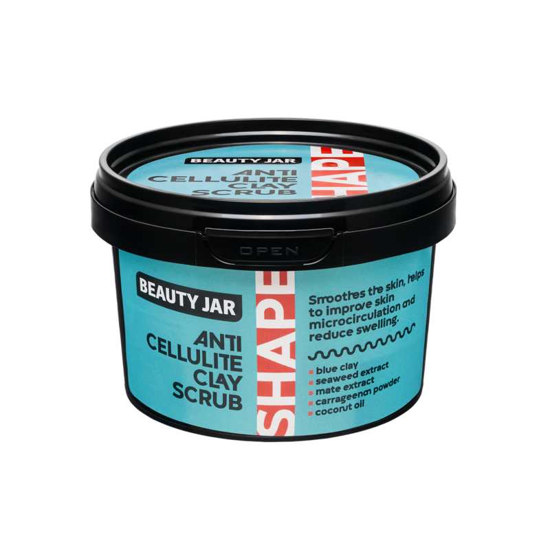 Beauty Jar Shape - ANTI-CELLULITE CLAY SCRUB