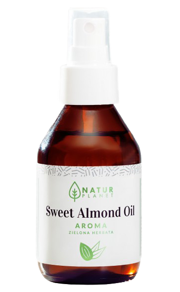 Natur Planet - Édes mandula olaj zöld tea aromával  Mandula olaj 100 ml akciós termékkép 1