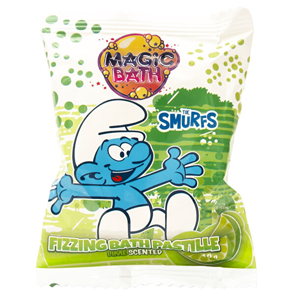 Air Val - Hupikék törpikék Lime  Fürdő pezsgőtabletta 40 g akciós termékkép 1
