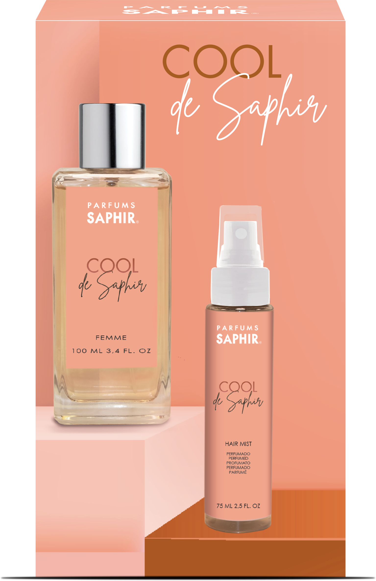 SAPHIR - Cool de Saphir  Ajándékszett nőknek akciós termékkép 1