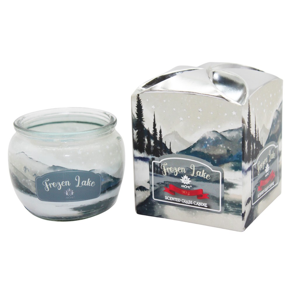 ARÔME - Frozen Lake  Illatgyertya 90 g akciós termékkép 1