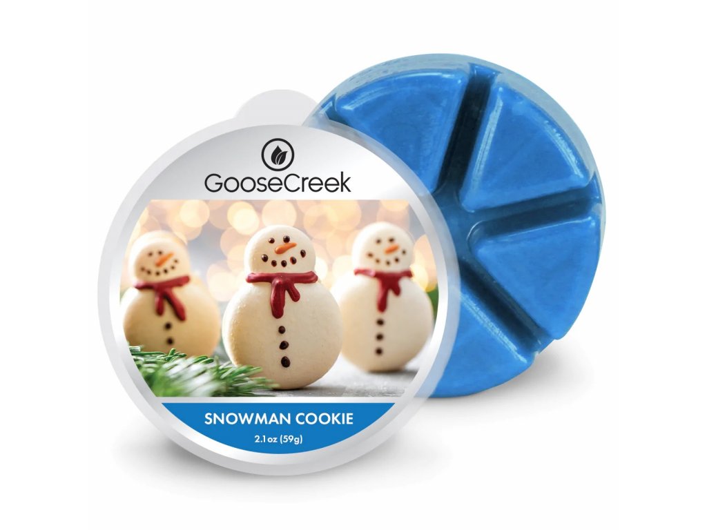 Goose Creek - Hóember vajaskeksz  Gyertyaviasz 59 g akciós termékkép 1