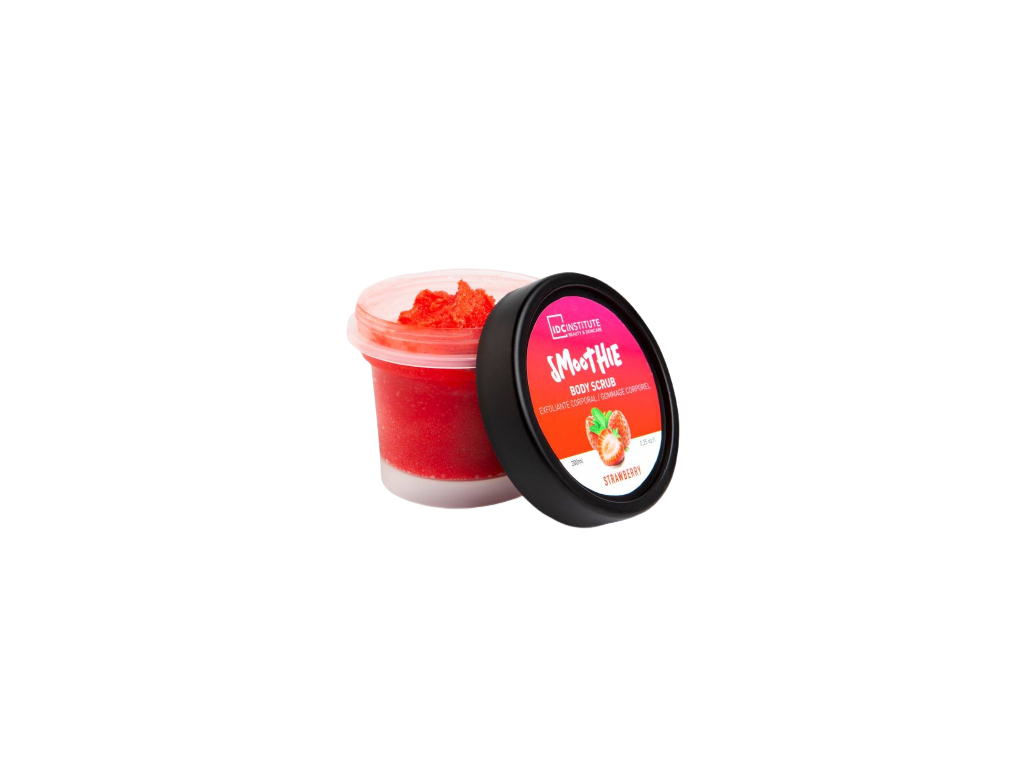 IDC Institute - Smoothie Body Scrub Jahoda  Testradír 200 ml akciós termékkép 1
