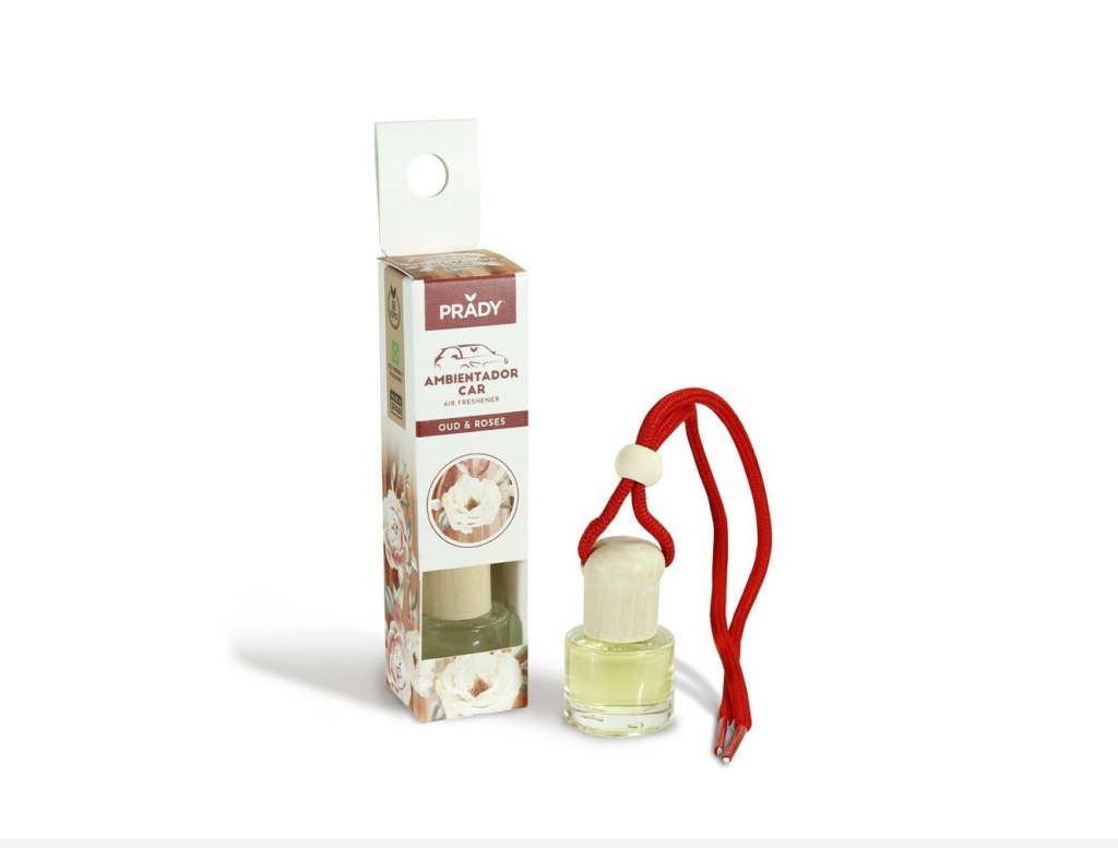 PRADY - Oud & Roses  Autóillatosító 6 ml akciós termékkép 1