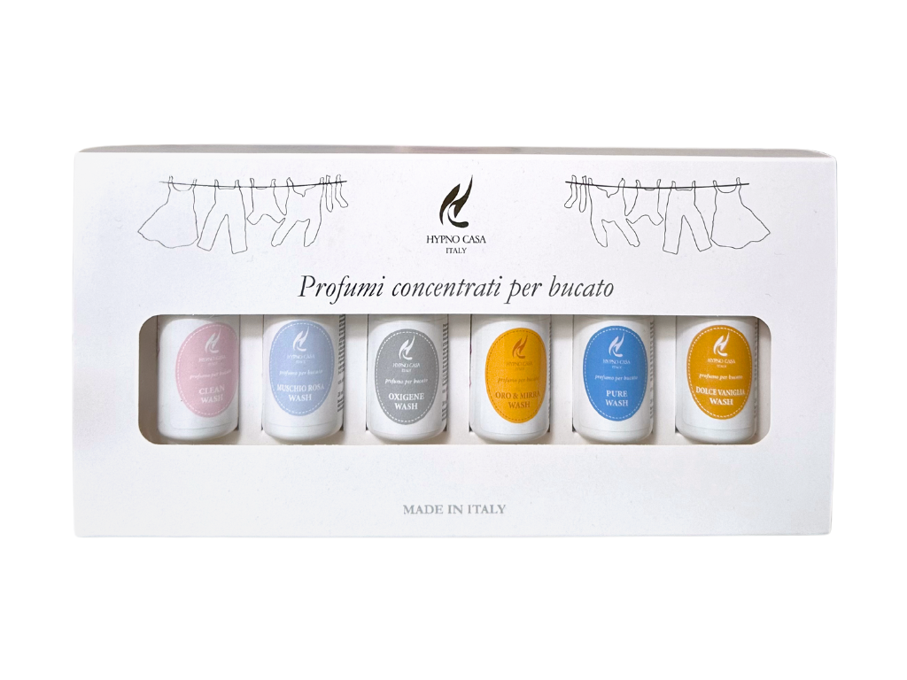Hypno Casa - Parfümök mosáshoz ajándék szett 2  Mosóparfüm 6x20 ml akciós termékkép 1
