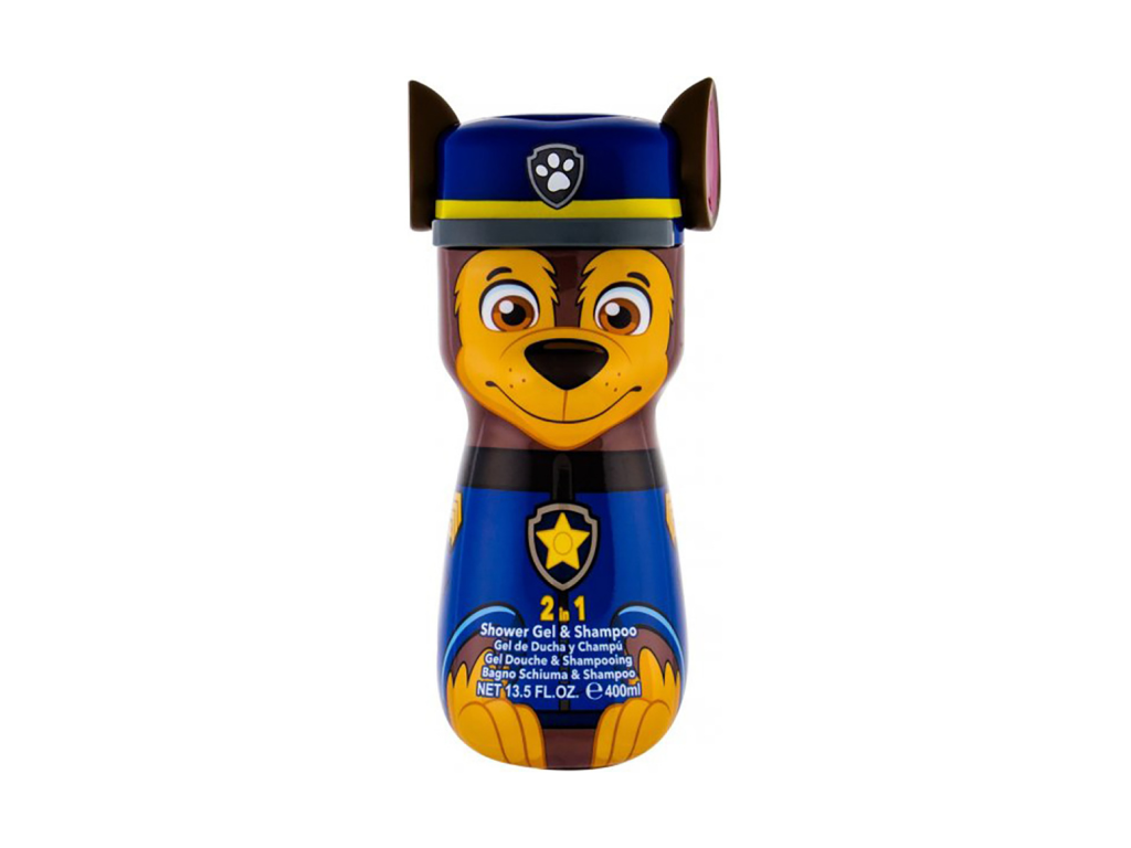 PAW PATROL CHASE 2D - Tusfürdő és sampon 2in1  Tusfürdő és sampon 2in1 - 400ml akciós termékkép 1
