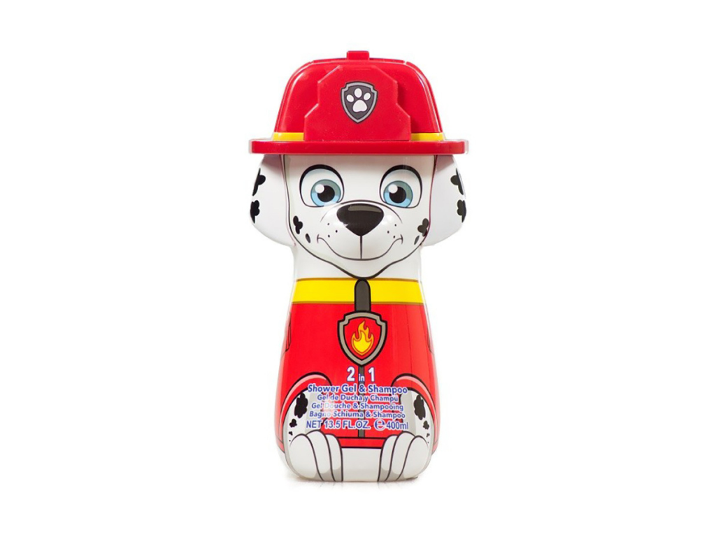 PAW PATROL MARSHALL 2D - Tusfürdő és sampon 2in1  Tusfürdő és sampon 2in1 - 400ml akciós termékkép 1