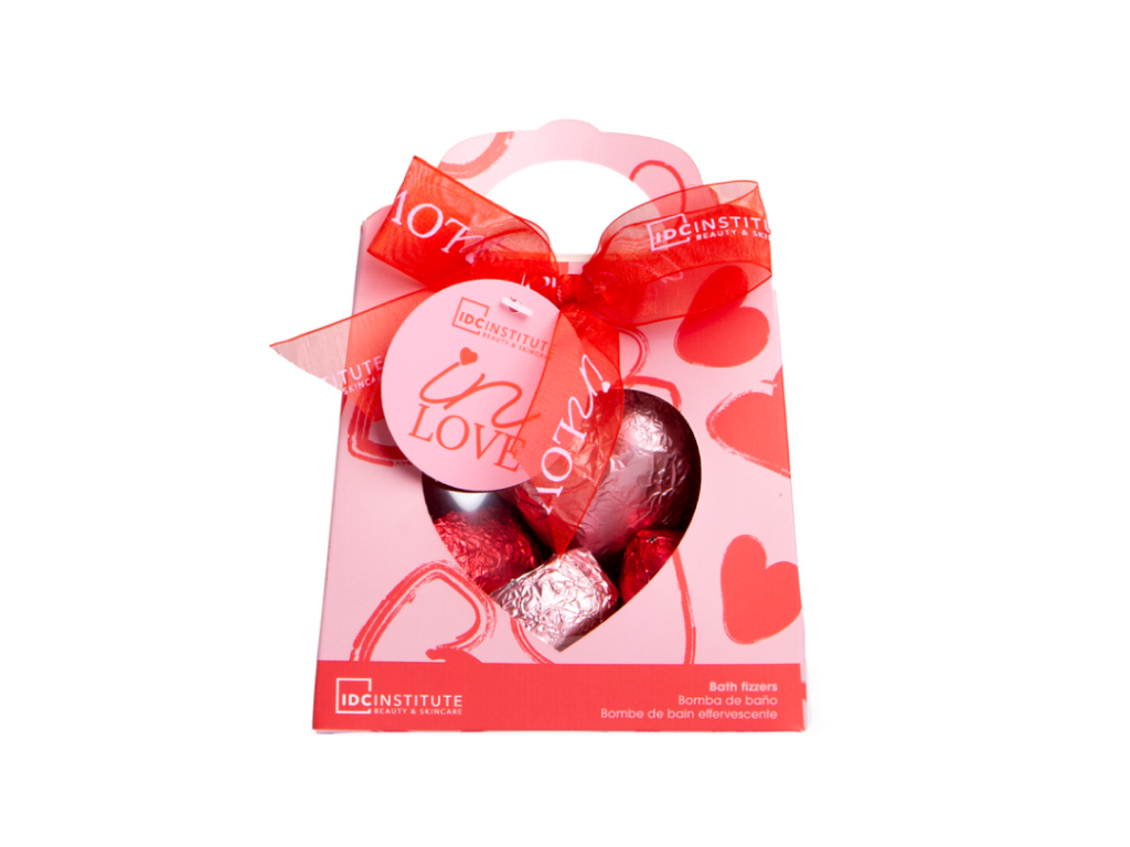 IDC Institute - IN LOVE BATH BOMBS PACK  Ajándékcsomag akciós termékkép 1