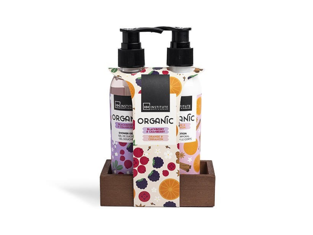 IDC Institute - ORGANIC SHOWER DUO  Ajándékcsomag akciós termékkép 1