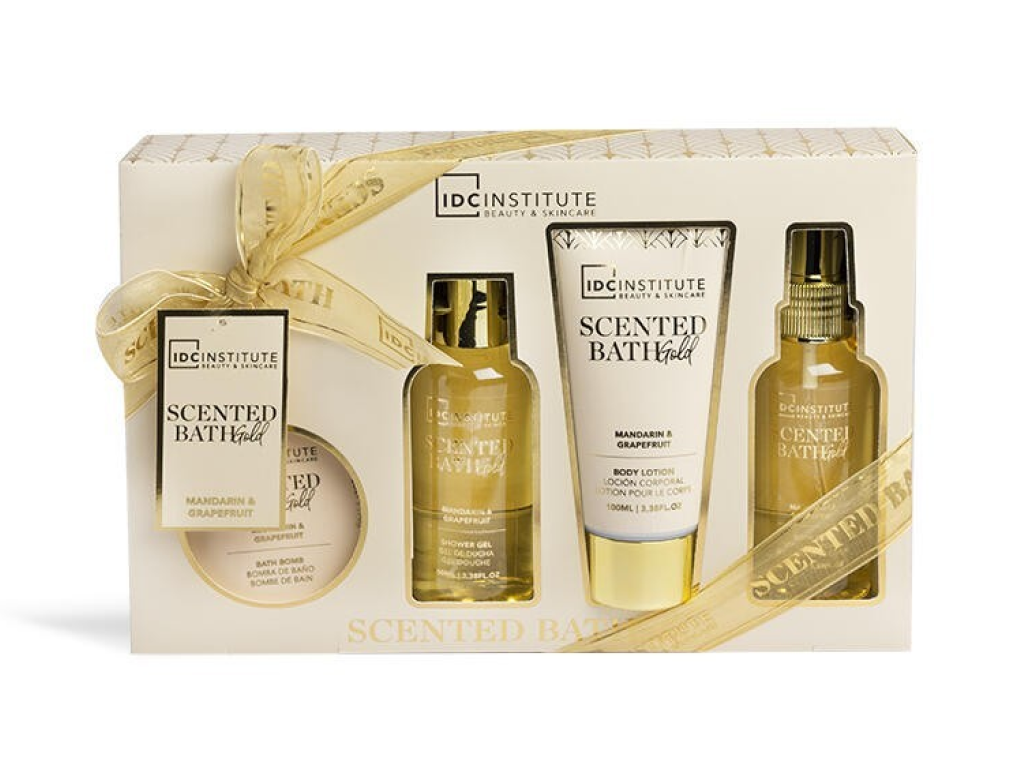 IDC Institute - SCENTED BATH GOLD  Ajándékcsomag akciós termékkép 1