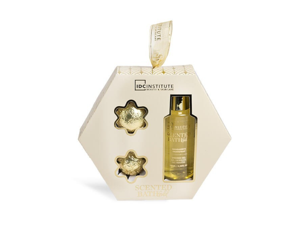 IDC Institute - SCENTED BATH GOLD GIFT DUO  Ajándékcsomag akciós termékkép 1
