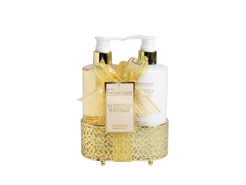 IDC Institute - SCENTED BATH GOLD SHOWER DUO  Ajándékcsomag akciós termékkép 1