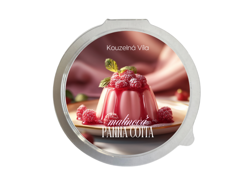 Kouzelná Víla - MÁLNÁS PANNA COTTA  Illatviasz 20 g akciós termékkép 1