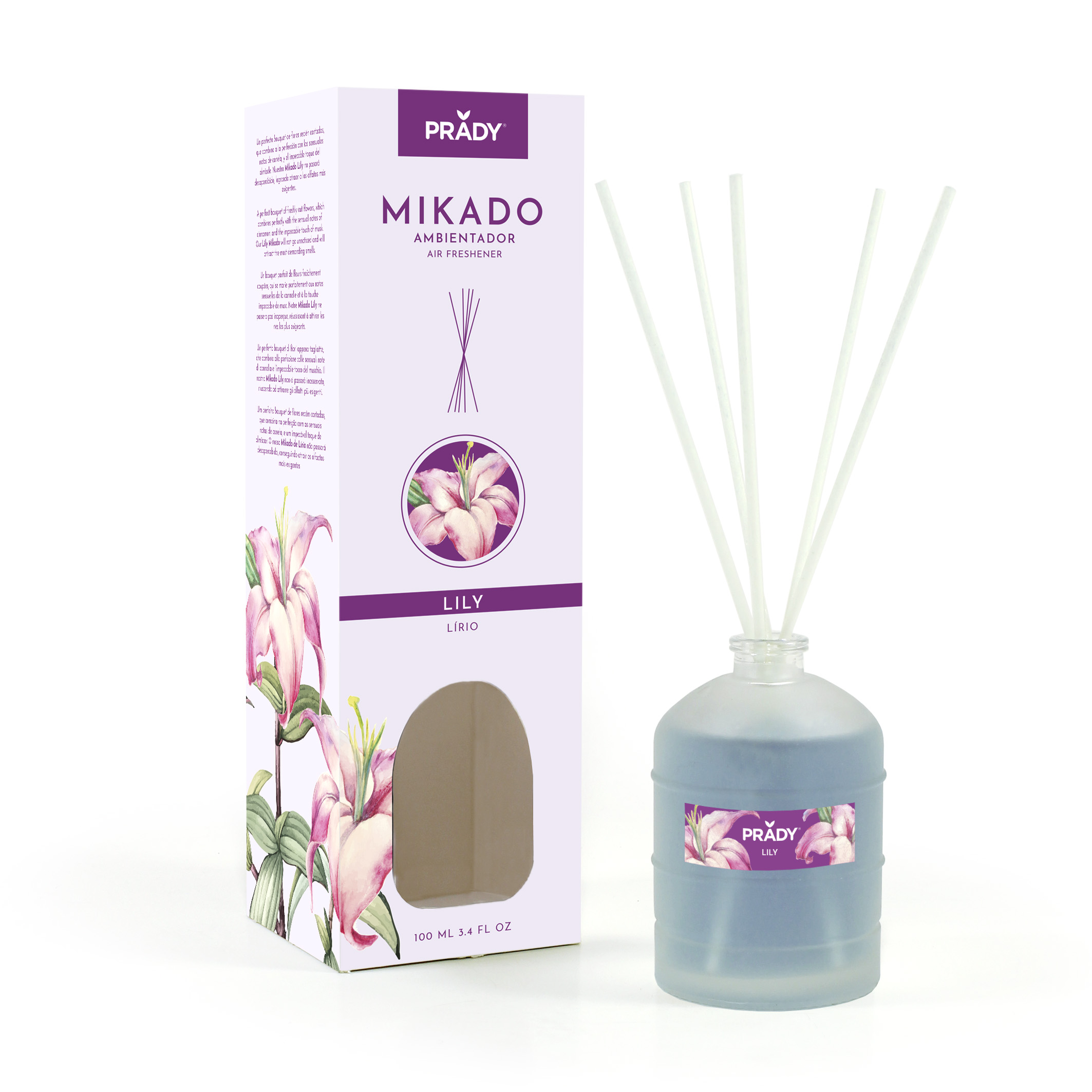 MIKADO - Liliom  Illóolaj párologtató 100 ml akciós termékkép 1
