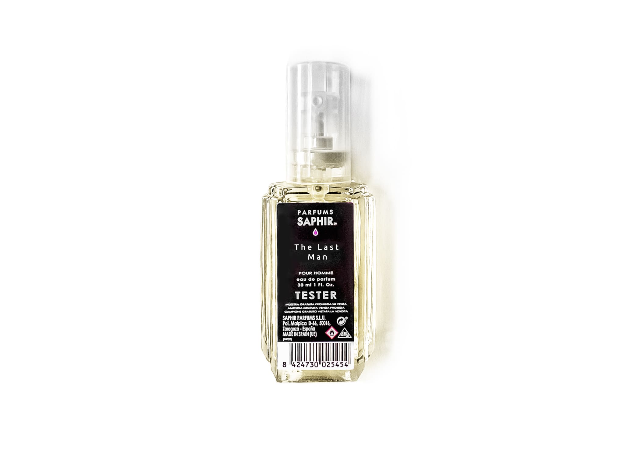 SAPHIR - The Last Man  Férfi EDP Méret: 30 ml teszter akciós termékkép 1