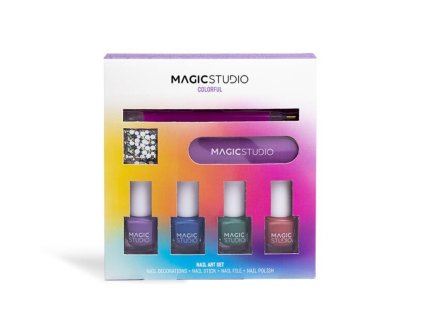 Magic Studio COLORFUL NAIL ART GIFT SET