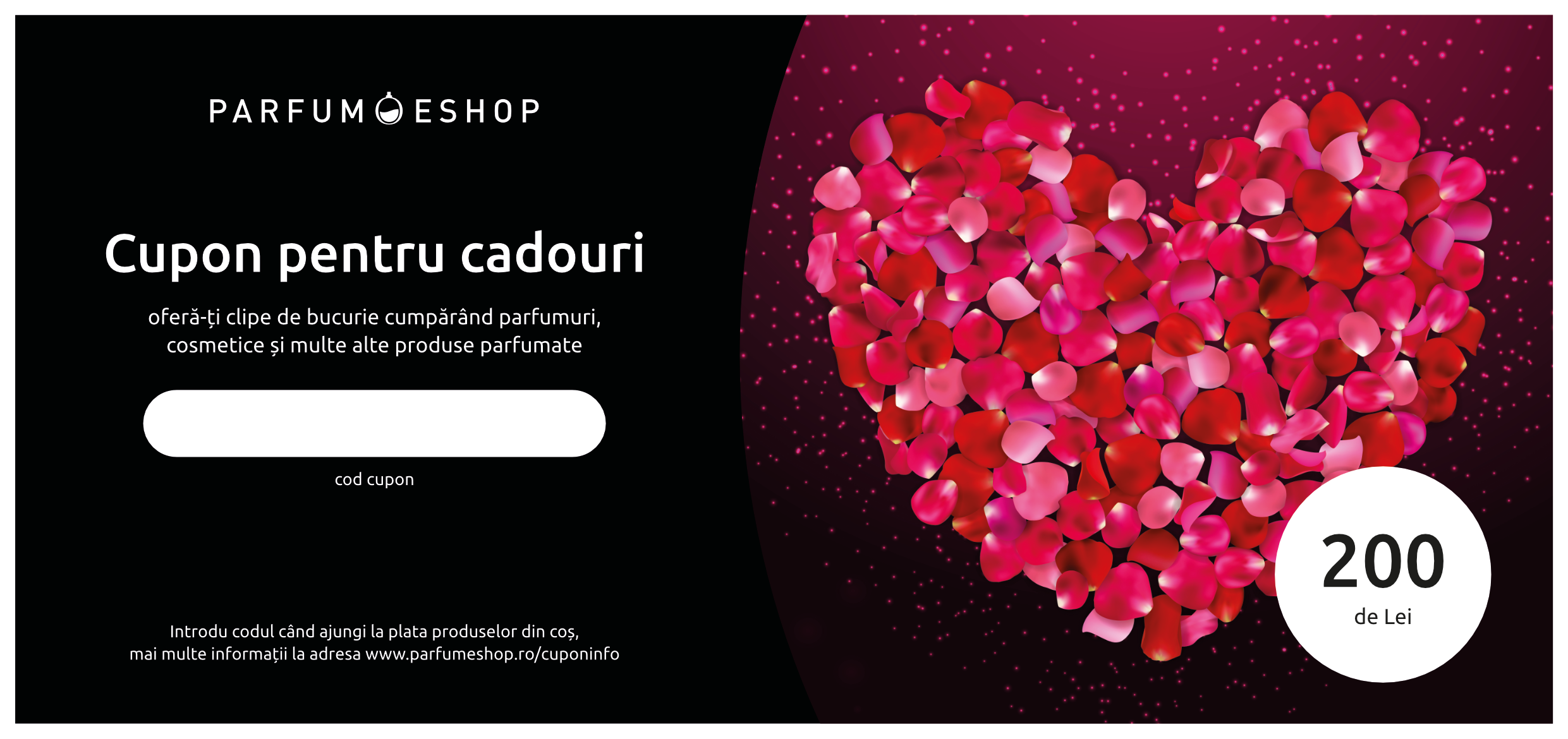 Voucher cadou - 200 Lei (PDF)
