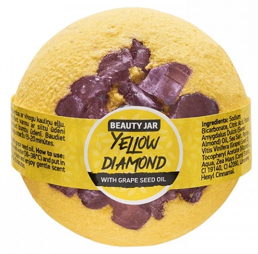 Beauty Jar - Yellow DIAMOND