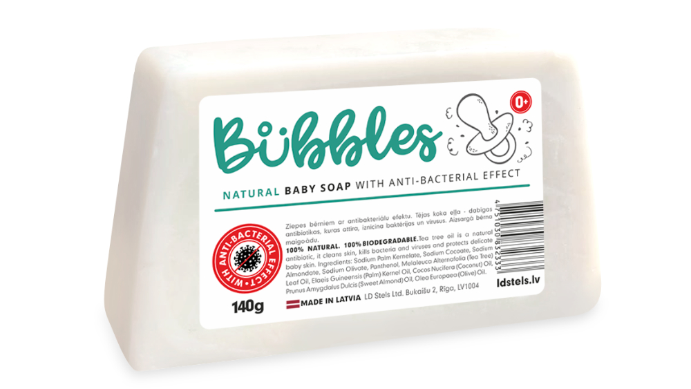 Beauty Jar - Bubbles - Sapun pentru bebelusi cu efect antibacterian