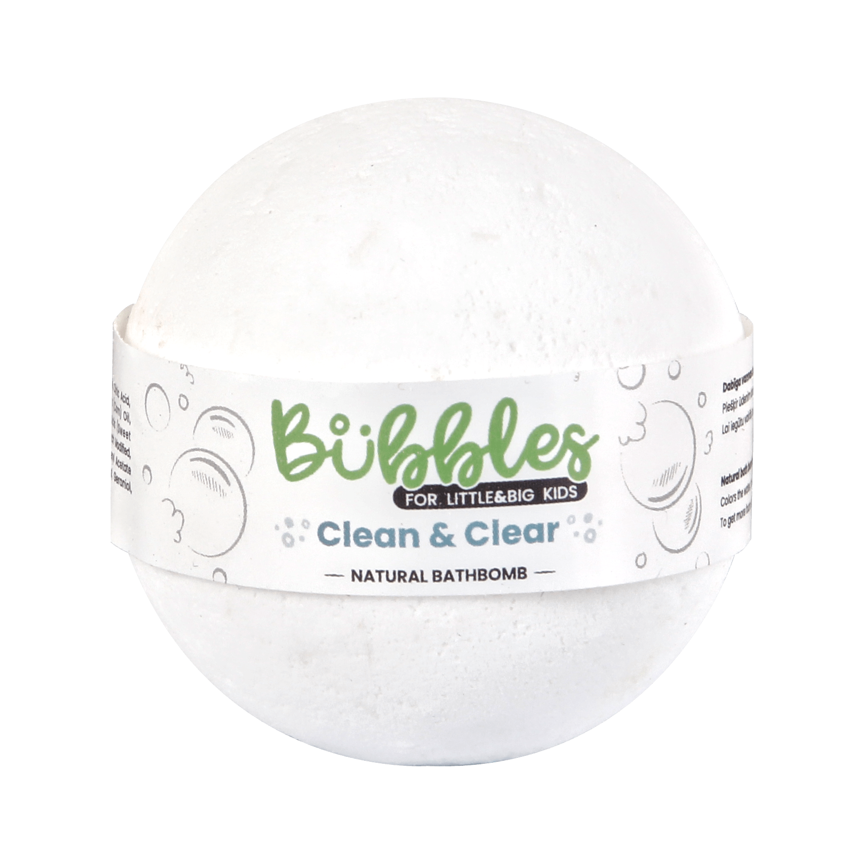 Beauty Jar Bubbles - CLEAN & CLEAR
