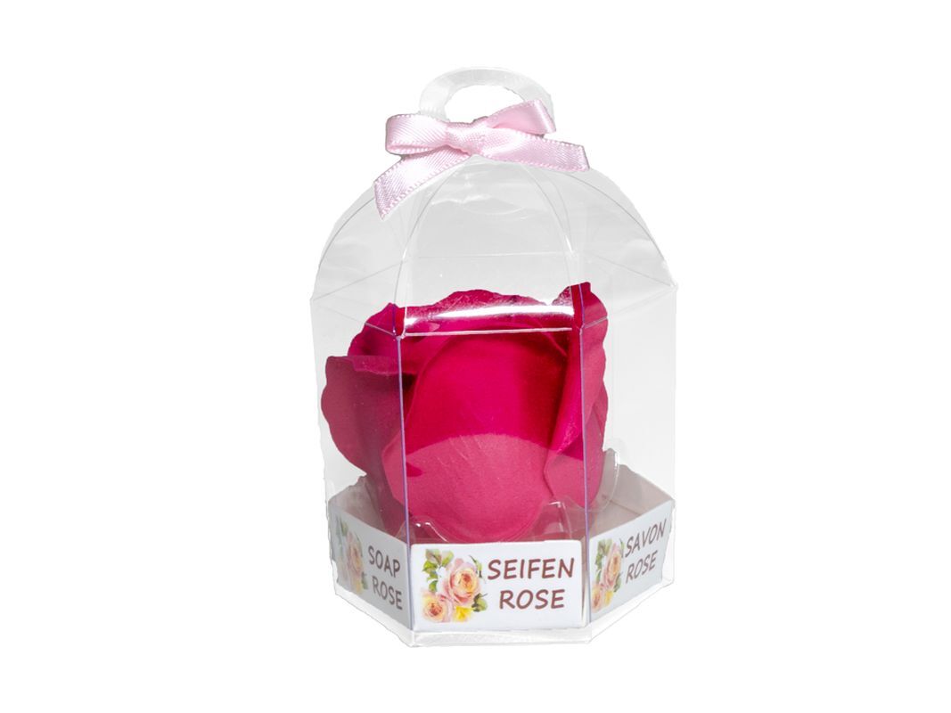 Accentra - Trandafir roșu de săpun într-o cutie cadou