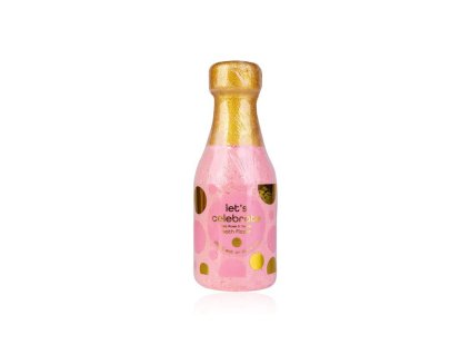 Accentra Fizzer LET´S CELEBRATE v lahvičce 150g ČAJOVÁ RŮŽE