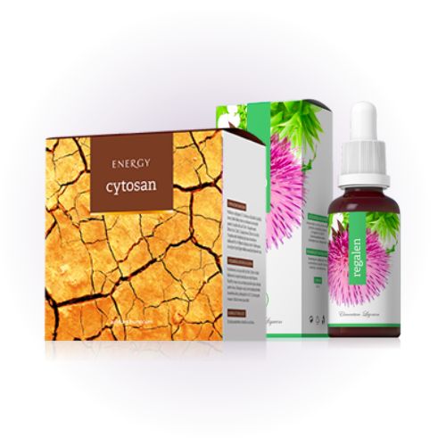 Energy Detox Combo – produkty Regalen a Cytosan