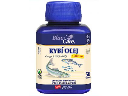 VitaHarmony Rybí olej Omega 3 1000 mg 50 tobolek