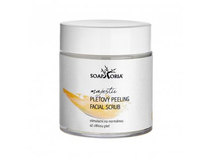 Osvěžující a stimulační peeling pro normální až citlivou pleť 100ml Pleťový peeling