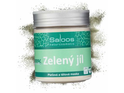 Saloos Zelený jíl 100% BIO 140 g