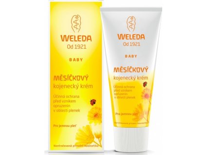 weleda měsíčkový kojenecký krém 75