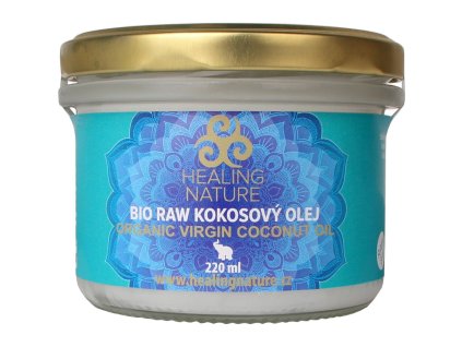 Healing Nature kokosový olej Bio RAW (varianta 450 ml)