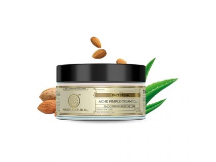 42340 42340 6619 1 pletovy krem na akne a pupinky 50 g khadi natural