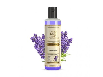 42361 6586 1 pena do koupele levandule 210 ml khadi natural