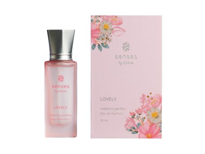 Kvitok Senses Toaletní parfém Lovely (30 ml) - s vůní růže, vanilky a citrusů