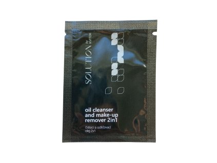 44101 kvitok solution cistici a odlicovaci olej 2v1 2 ml vzorek 1 krok pri osetreni pleti