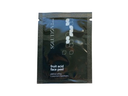 Kvitok Solution Pleťový peeling s ovocnými kyselinami 2 ml - vzorek - pročistí póry a revitalizuje pleť