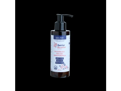 Kvitok Barrier Booster Zvláčňující olej do sprchy a koupele (150 ml) - pro hedvábně jemnou pokožku