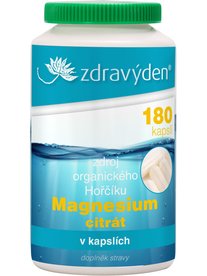 Zdravý den Magnesium citrát 180 kapslí
