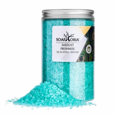 Soaphoria SOAPHORIA Svěžest přírodní sůl do koupele 500 g
