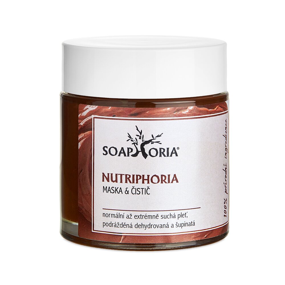 Soaphoria Soaphoria Nutriphoria maska a čistič pro zralou a citlivou pleť 100 ml