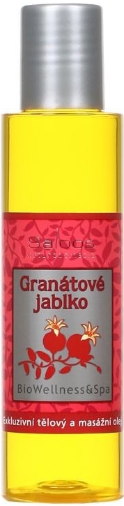 Saloos Bio Wellness Granátové jablko exkluzivní tělový a masážní olej varianta: přípravky 125 ml