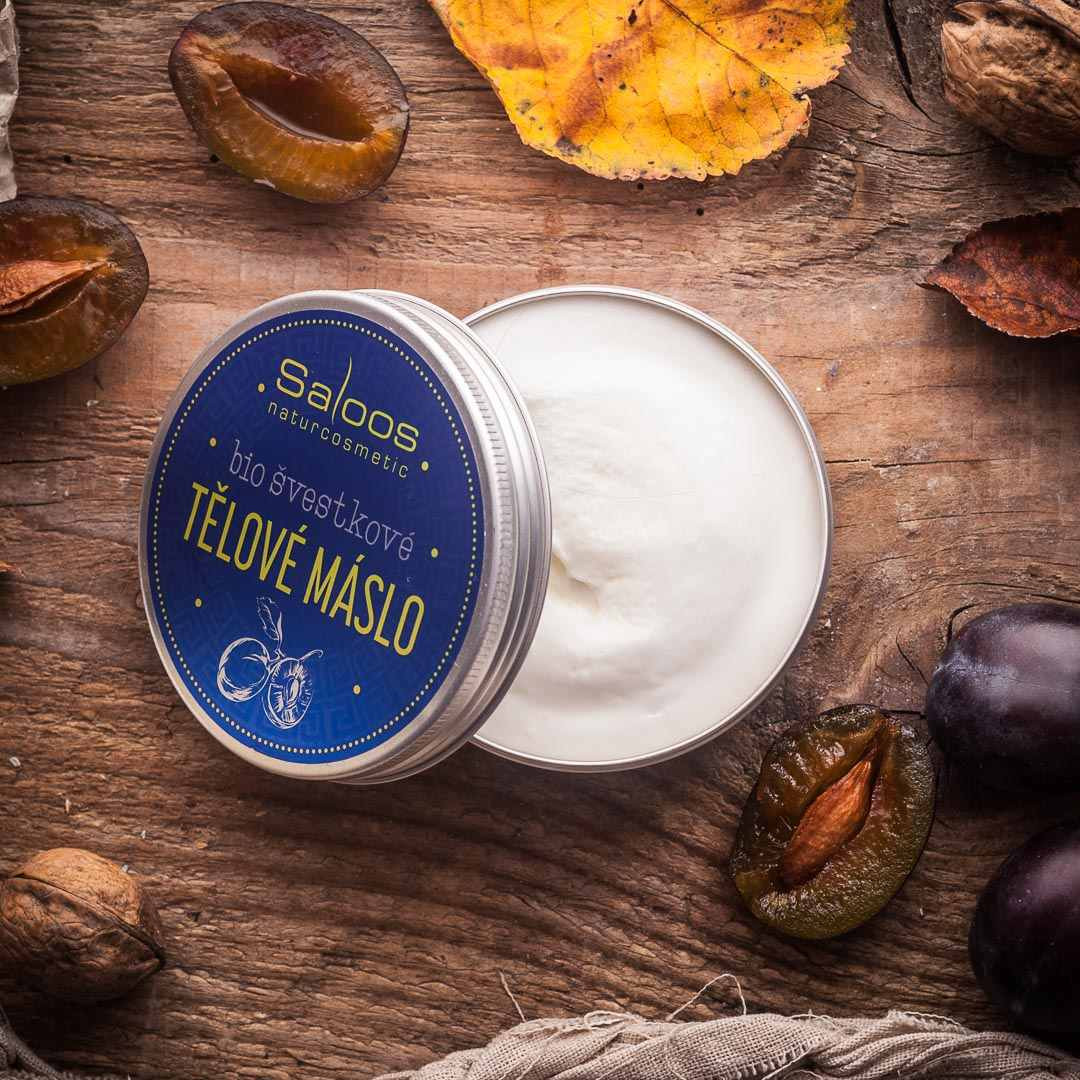 Saloos tělové máslo Bio švestkové 150 ml