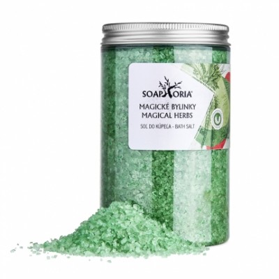 Soaphoria Soaphoria sůl do koupele magické bylinky 500g