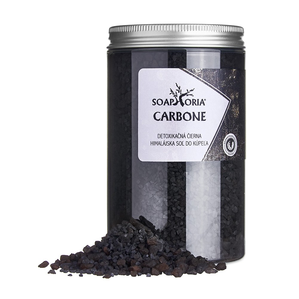 Soaphoria Soaphoria sůl do koupele detoxikační Carbone 450 g