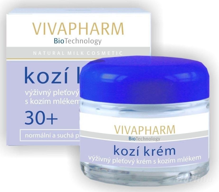 Vivaco Vivapharm kozí výživný pleťový krém 50 ml