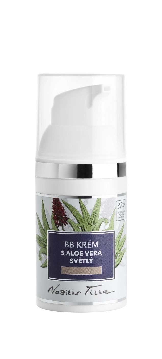 Nobilis Tilia BB krém s Aloe vera světlý: 30 ml