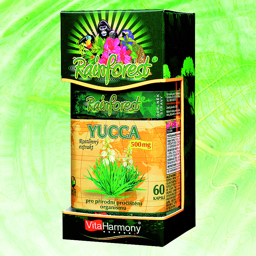 Vita Harmony VitaHarmony Yucca 500mg kapslí 60