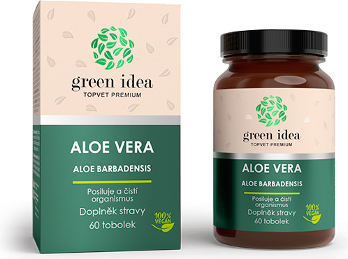 Topvet Green Idea Aloe vera bylinný extrakt 60 tablet