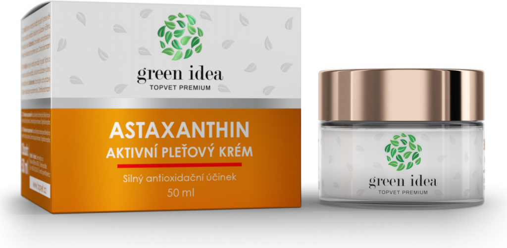 TOPVET Astaxanthin - aktivní pleťový krém 50ml